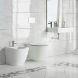 Swiss Madison St. Tropez Vessel Sink in Glossy White