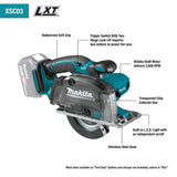 18-Volt 5-3/8 in. 5.0 Ah LXT Lithium-Ion Cordless Metal Cutting Saw Kit with Electric Brake and Chip Collector - Super Arbor