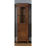 Brookfield 20.50 in. W x 16.25 in. D x 65 in. H Double Door Floor Cabinet in Country Oak - Super Arbor