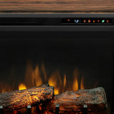 Arlo 60 in. Media Console in Walnut with 26 in. Electric Fireplace with Logs - Super Arbor