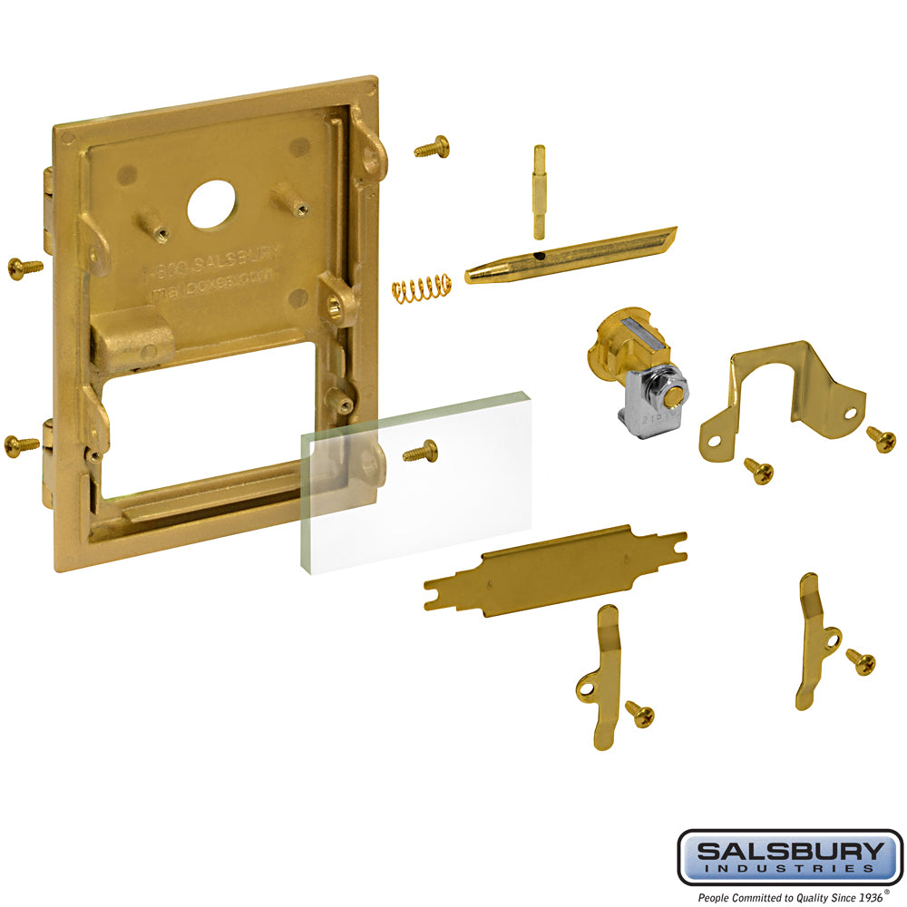 Brass Screw for Mailbox Door Frame Attachment
