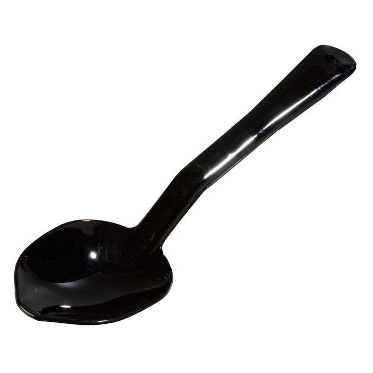 Polycarbonate Black Serving Spoon Set of 12
