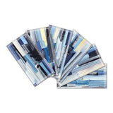 Instant Mosaic Upscale Designs by Ema 16-Pack 3-in x 6-in Glossy Glass Subway Wall Tile - Super Arbor