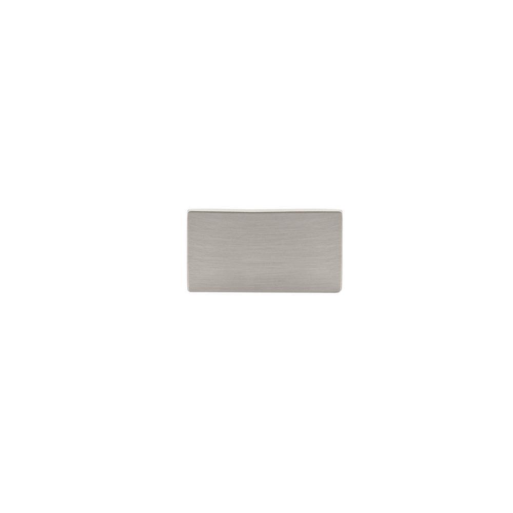 5/8 in. Brushed Nickel Cabinet Knob - Super Arbor