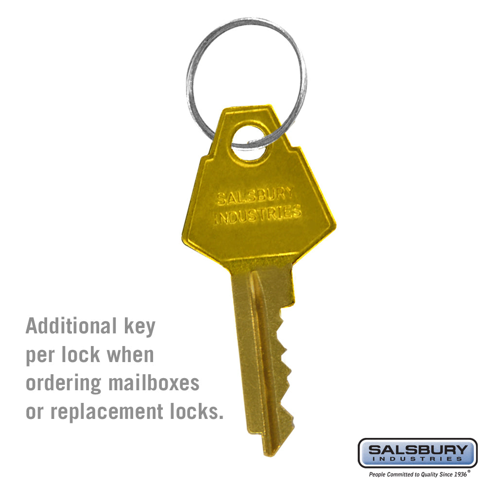 Additional Key for Brass Mailbox Standard Lock