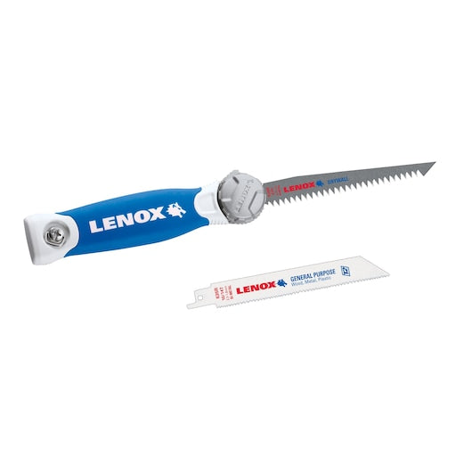 LENOX Tri-Fold Folding Jab and Utility Saw with 2 Blades, Model TFHS618636