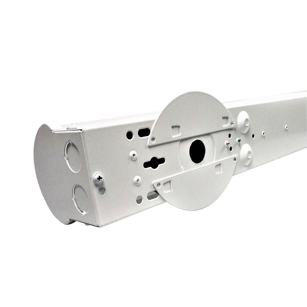 8 ft. 600-Watt Equivalent White Integrated LED Linear Strip Light in 3500K - Super Arbor