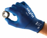 HYFLEX Foam Nitrile Coated Gloves, Blue - XS (6)