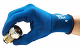 HYFLEX Foam Nitrile Coated Gloves, Blue - XS (6)