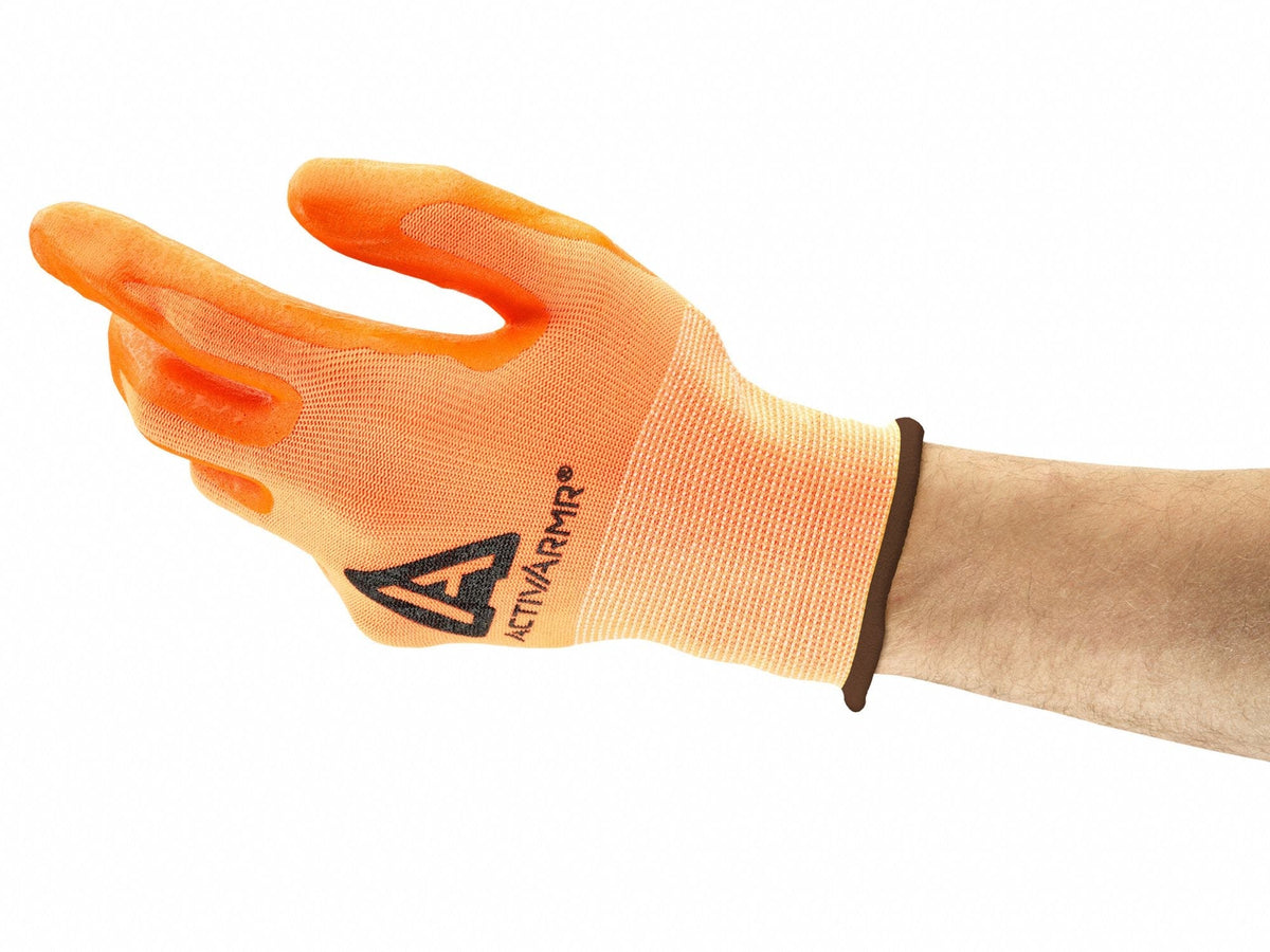 ACTIVARMR ActivArmr 97-012 Nitrile-Coated Safety Gloves XL