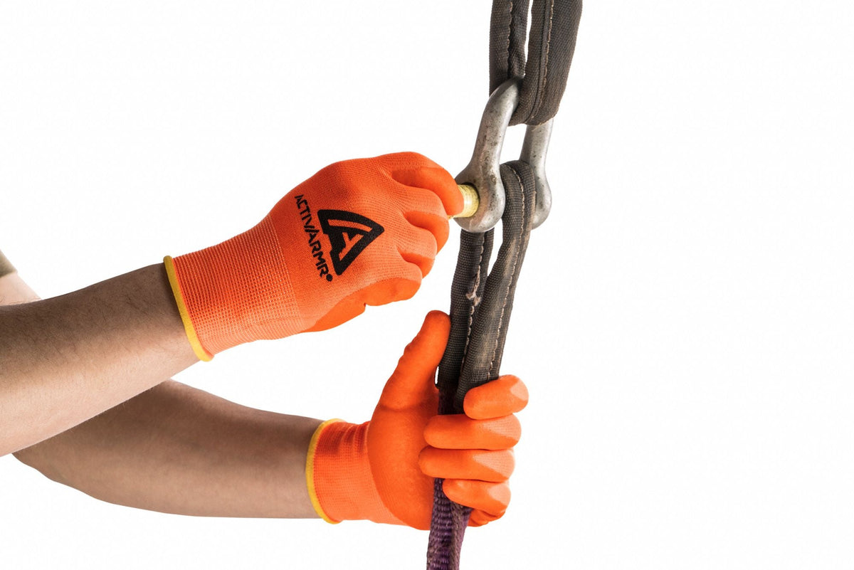 ACTIVARMR ActivArmr 97-012 Nitrile-Coated Safety Gloves XL