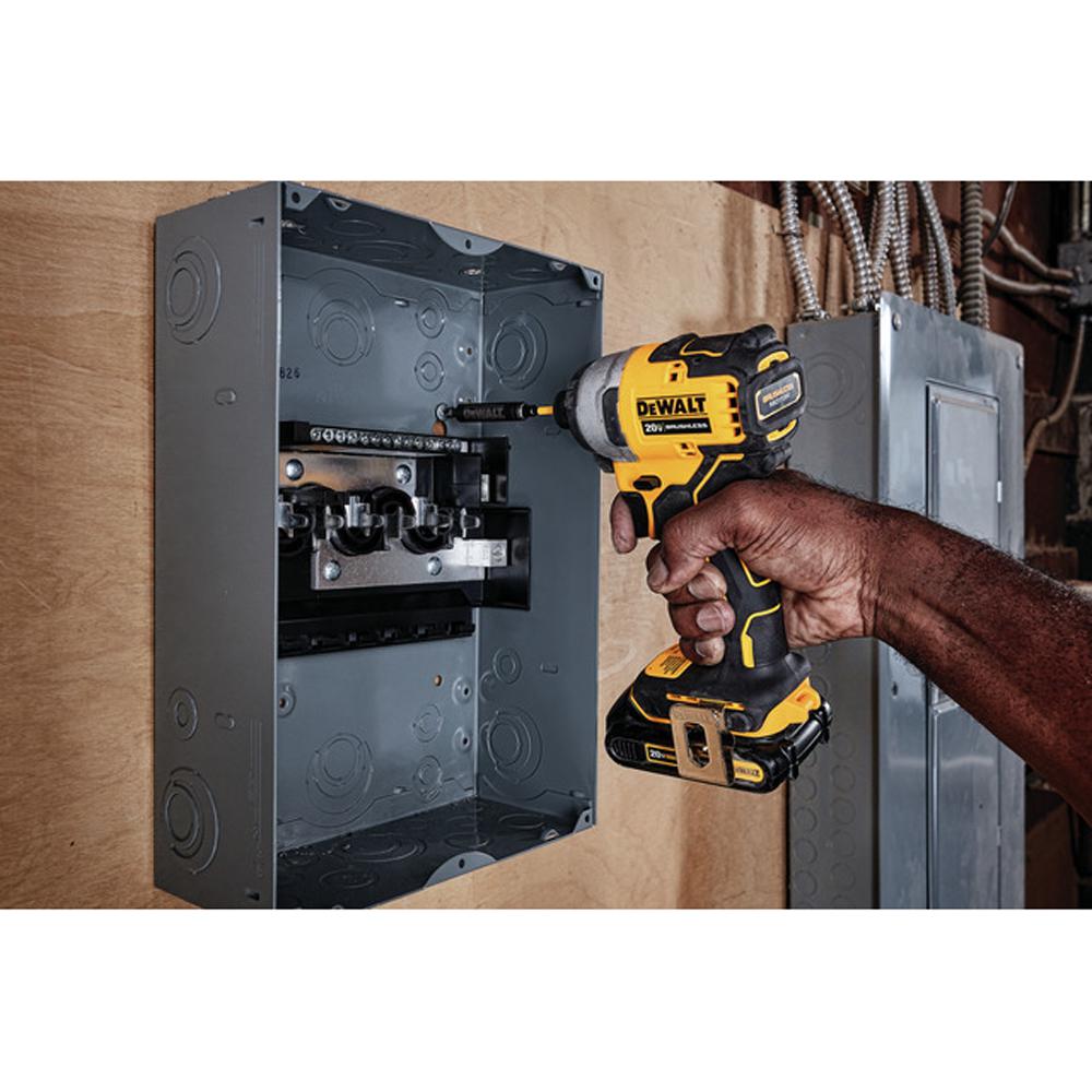 ATOMIC 20-Volt MAX Brushless Cordless Compact Impact Driver (Tool-Only) with Bonus 20-Volt MAX XR Li-Ion Battery 5.0Ah
