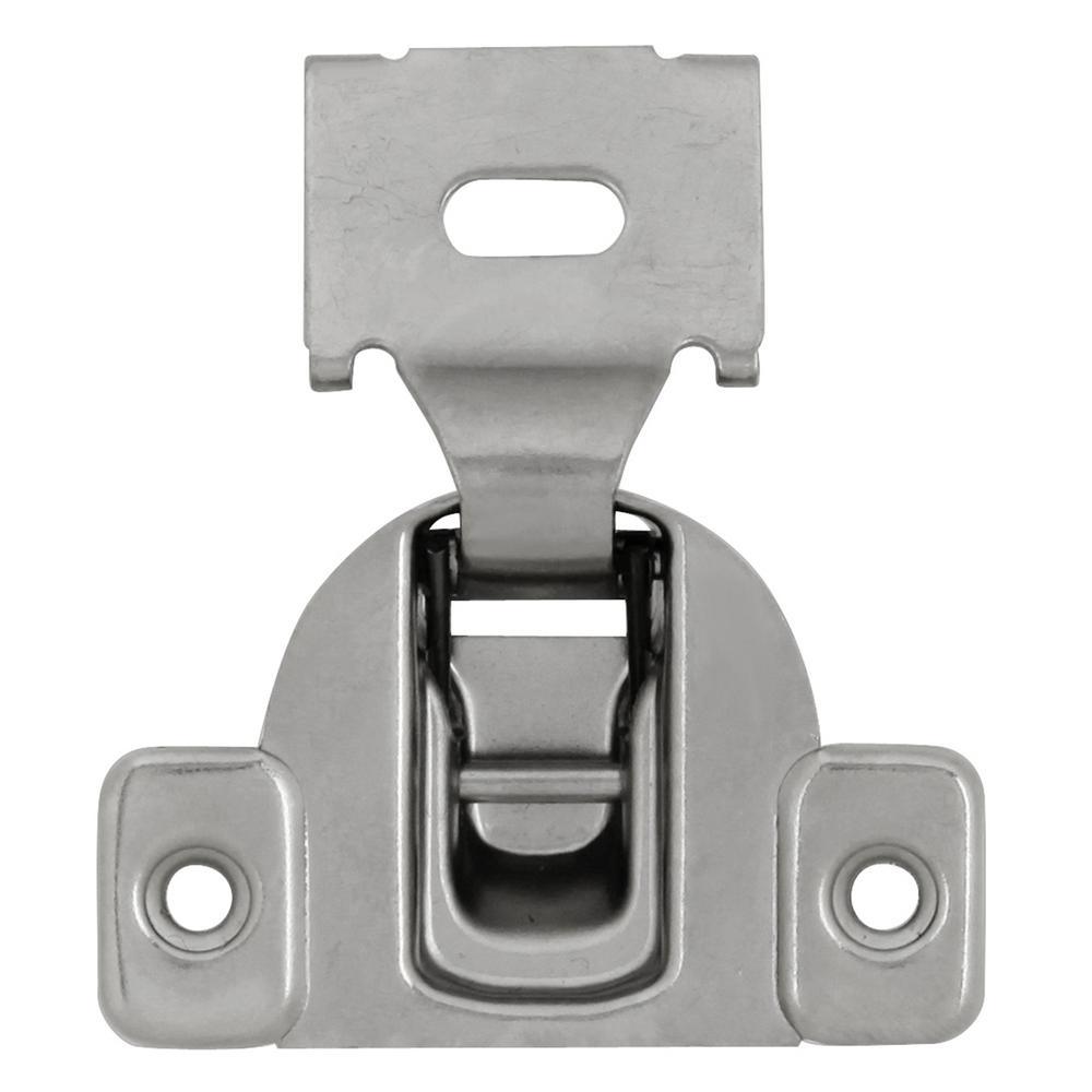 Euroframe 1/2 in. Polished Nickel Overlay Face Frame Self-Close Concealed Hinge - Super Arbor