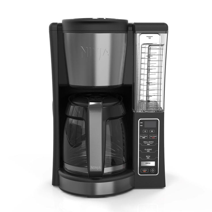 Ninja CE200 12-Cup Programmable Coffee Maker, Black (Certified Refurbished)