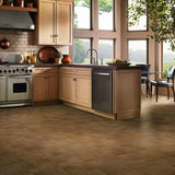 TrafficMASTER Red Stone 12 in. x 12 in. Peel and Stick Vinyl Tile (30 sq. ft. / case)