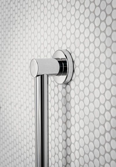 Moen Align 18-in Chrome Wall Mount (ADA Compliant) Grab Bar