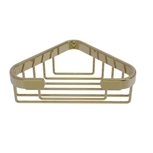 Allied Brass Corner Soap Basket in Unlacquered Brass