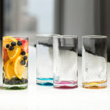 Impressions Colors 16.5 oz. 4-piece Cooler Glass Set