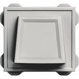4 in. Hooded Vent #030-Paintable - Super Arbor