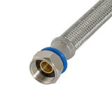 Water-Flex 3/4 in. FIP x 3/4 in. FIP x 18 in. Steel-Flex Flexible Stainless Steel Connector - Super Arbor