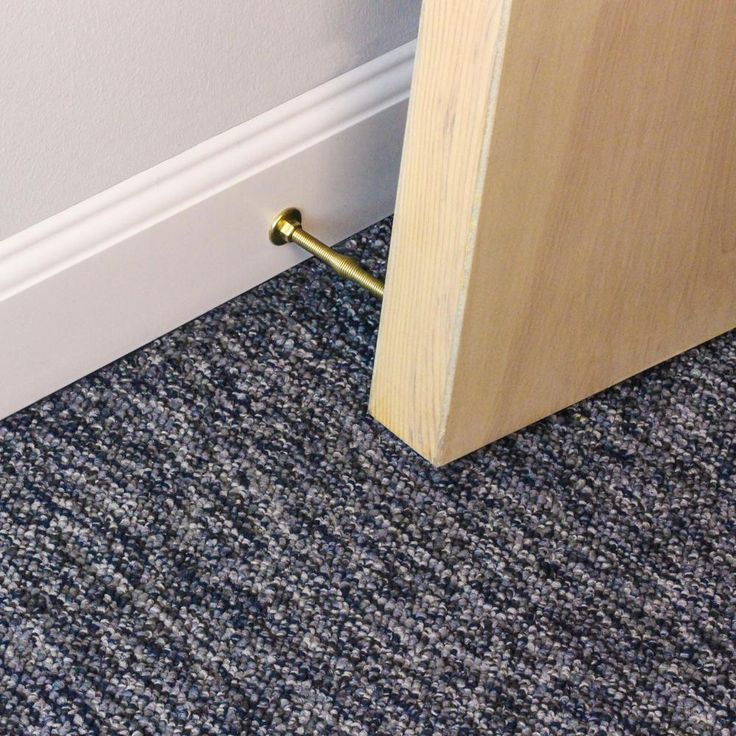 Bright Brass Spring Doorstop (10-Piece)