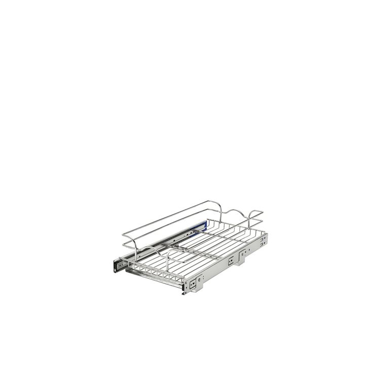 Rev-A-Shelf 11.5-in W x 6-in H 1-Tier Pull Out Metal Baskets & Organizers