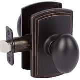 Italian Collection Canova Black Hall/Closet Door Knob - Super Arbor