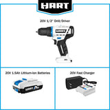 Hercules 20V Lithium-Ion Cordless Compact 1/2 in. Drill/Driver – Tool Only