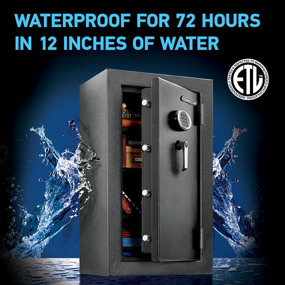 EF4738E 4.71 cu ft Fireproof Safe and Waterproof Safe with Digital Keypad - Super Arbor
