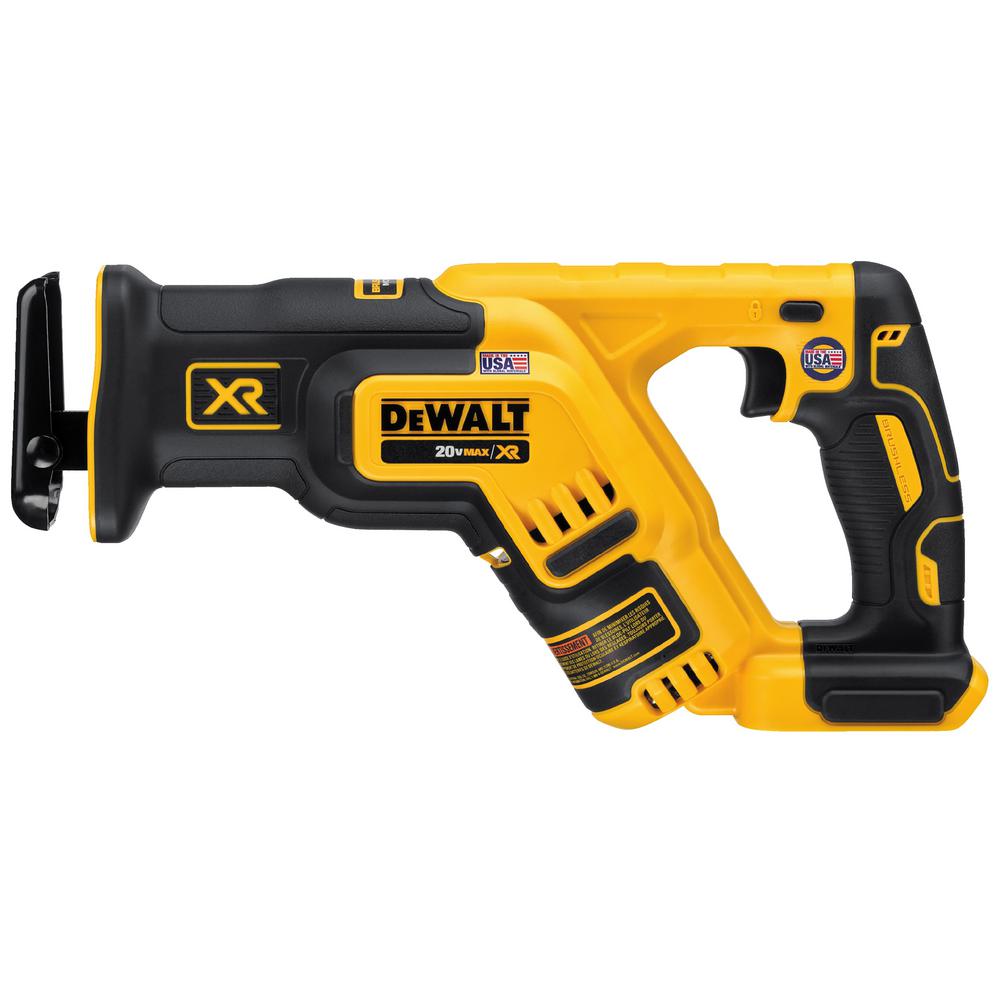 20-Volt MAX XR Lithium-Ion Cordless Brushless Compact Reciprocating Saw (Tool-Only) - Super Arbor