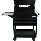Kobalt 35-in W x 37.5-in H 4-Drawer Steel Rolling Tool Cabinet (Blue)