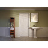 30 in. x 80 in. Colonist Primed Textured Molded Composite MDF Interior Door Slab - Super Arbor