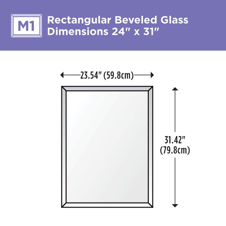 28 in. W x 36 in. H (M1) Framed Rectangular Deluxe Glass Bathroom Vanity Mirror in Matte White