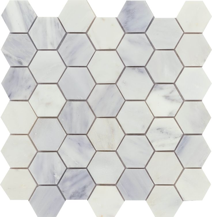 Emser WINTER FROST 10-Pack Winter Frost 12-in x 12-in Polished Natural Stone Marble Stone Look Tile