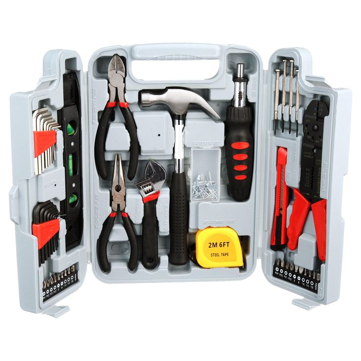 Stalwart 130-Piece Household Hand Tool Set