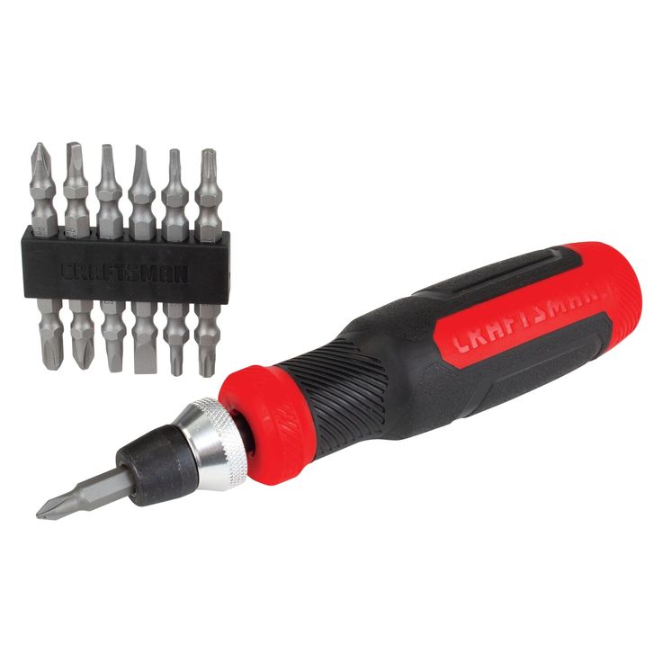 CRAFTSMAN Precision 12-Piece Bi-Material Handle Multi-Bit Screwdriver Set