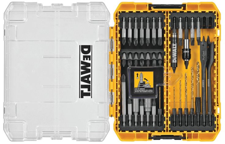DEWALT Tough Grip 35-Piece Titanium Hex Shank Screwdriver Bit Set