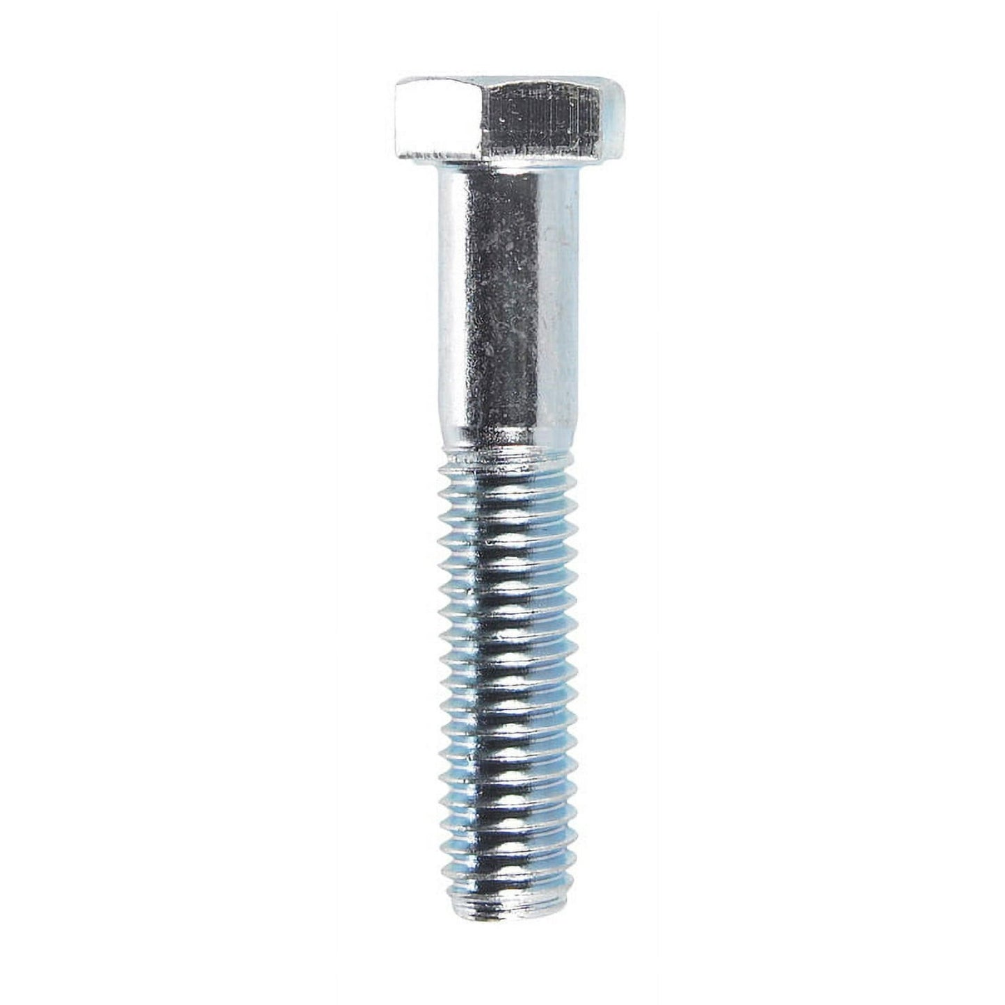 Hillman 3/8 in. Diameter x 2 in. Length Heat-Treated Zinc Steel Hex Head Cap Screw, 100-Pack