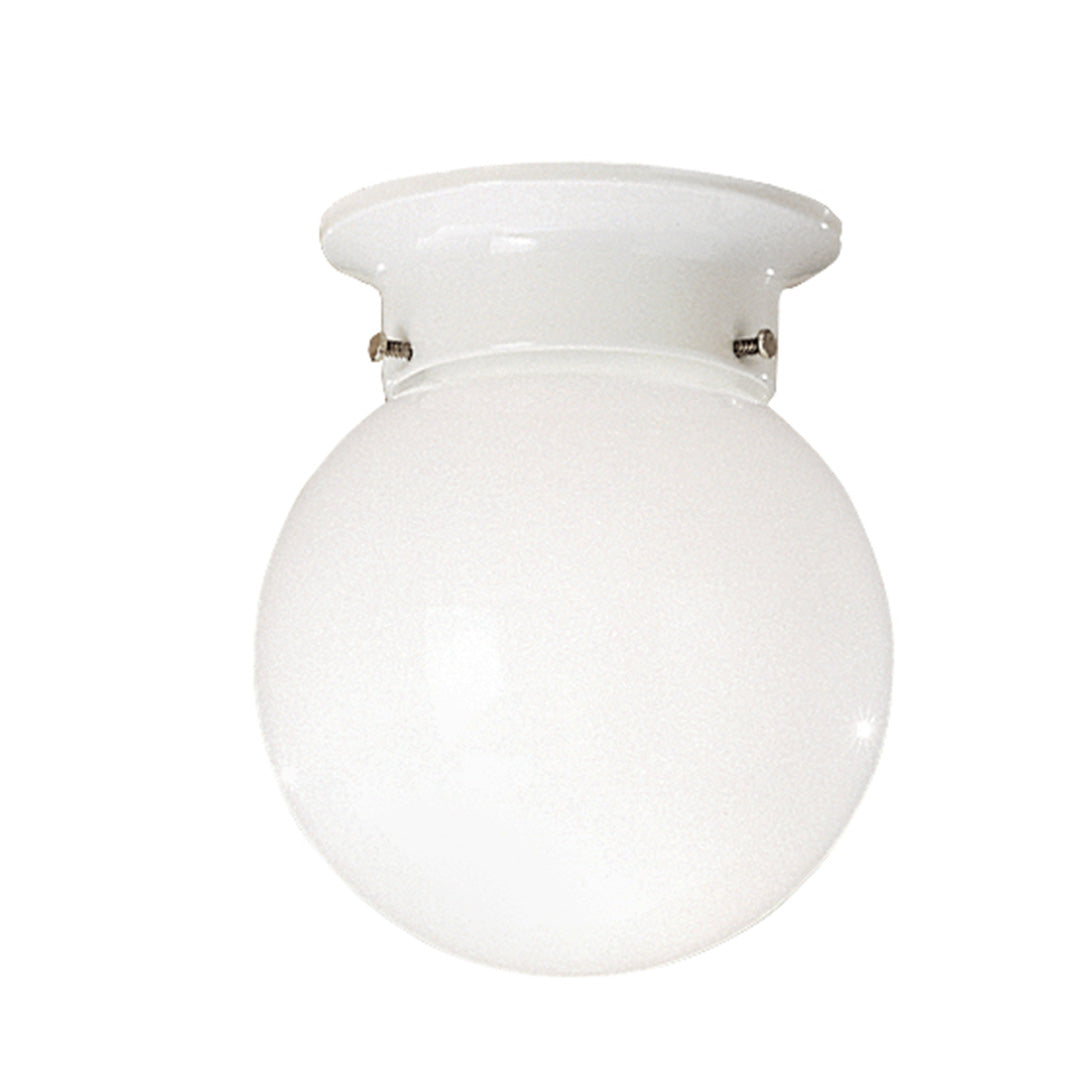 Kichler Ceiling Space 5.75-in White Flush Mount Light, 12-Pack