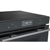 5-in-1 Electric Countertop Convection Steam Oven with Touch Control and Rotisserie