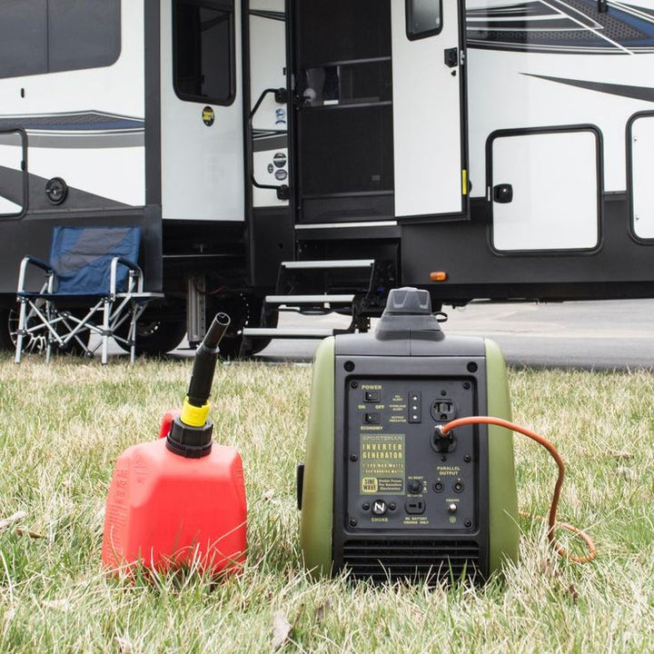Sportsman 2,200-Watt Recoil Start Gasoline Powered Portable Digital Inverter Generator with Parallel Connection - CARB Approved