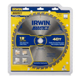 IRWIN Marathon 12-in 40-Tooth Carbide Miter/Table Saw Blade