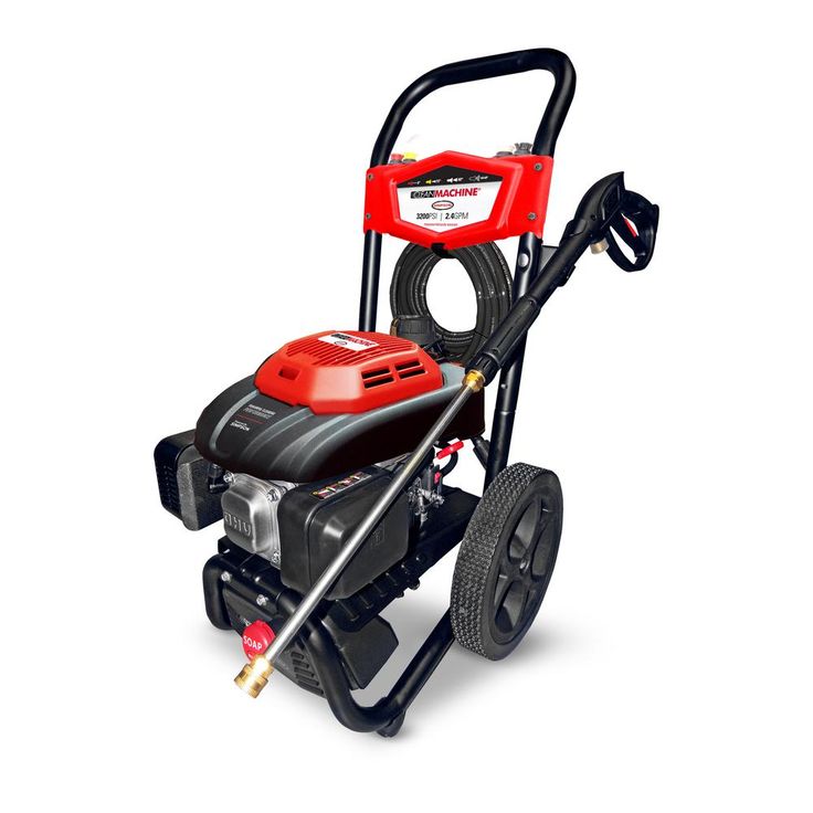 Simpson Clean Machine by SIMPSON CM61082 3200 PSI at 2.4 GPM 196cc Cold Water Residential Gas Pressure Washer