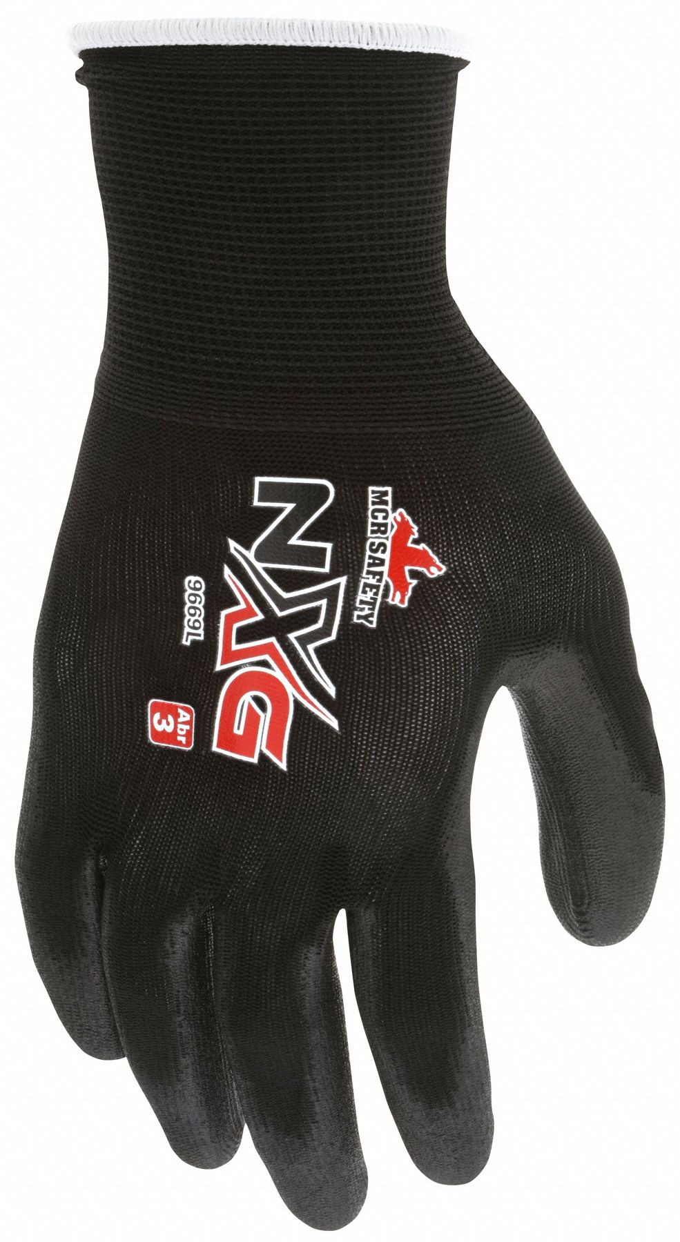MCR SAFETY NXG 9669 Seamless Knit Polyurethane Coated Gloves - Large