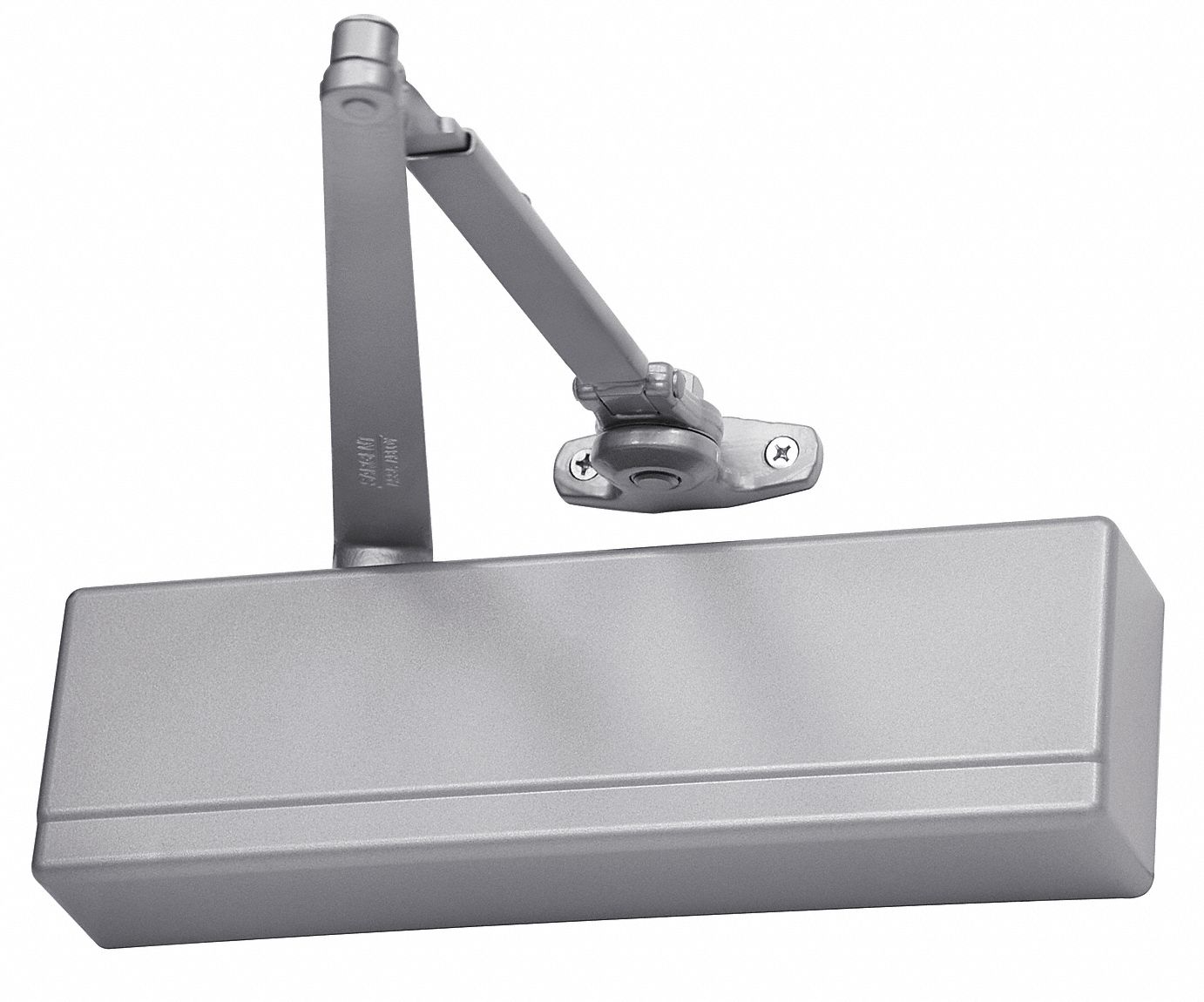SARGENT Heavy Duty Adjustable Door Closer - Aluminum, Grade 1
