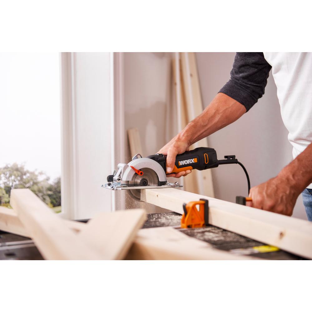 WorxSaw 4-1/2 in. 4.5 Amp Compact Circular Saw - Super Arbor