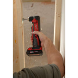M18 18-Volt Lithium-Ion Cordless 3/8 in. Right Angle Drill Kit W/(1) 3.0Ah Batteries, Charger, Hard Case - Super Arbor
