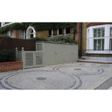 Cobblestone 9 in. x 5 in. x 5 in. Gray Granite Edging (75-Pieces/56 Linear ft./Pallet) - Super Arbor