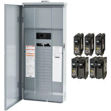 Homeline 200 Amp 30-Space 60-Circuit Outdoor Main Breaker Plug-On Neutral Load Center - Value Pack - Super Arbor