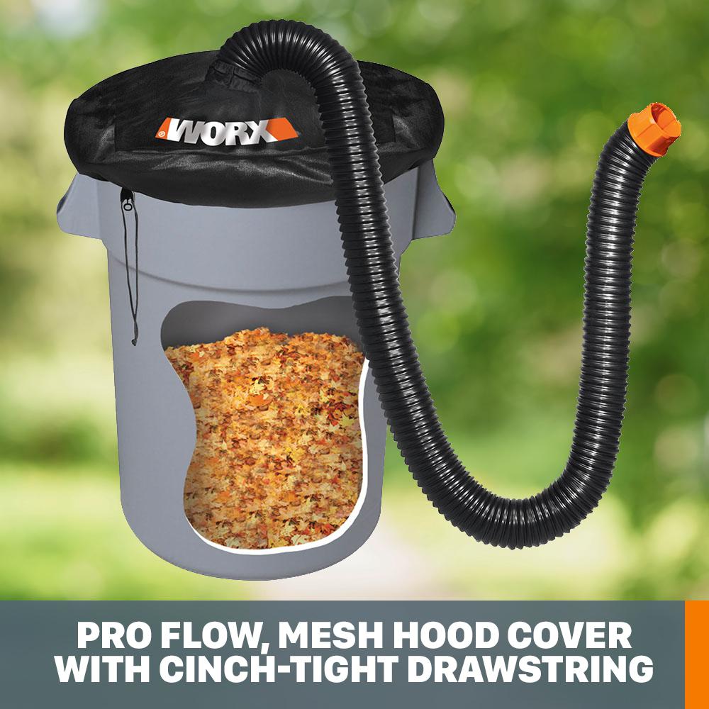 Worx Leaf Pro High Capacity Universal Leaf Collection System - Super Arbor